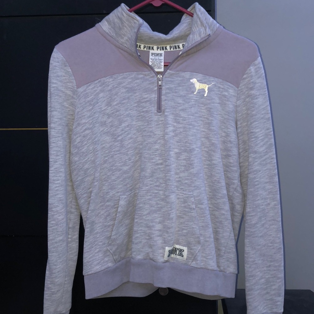 Victoria’s Secret Pink quarter zip zip up